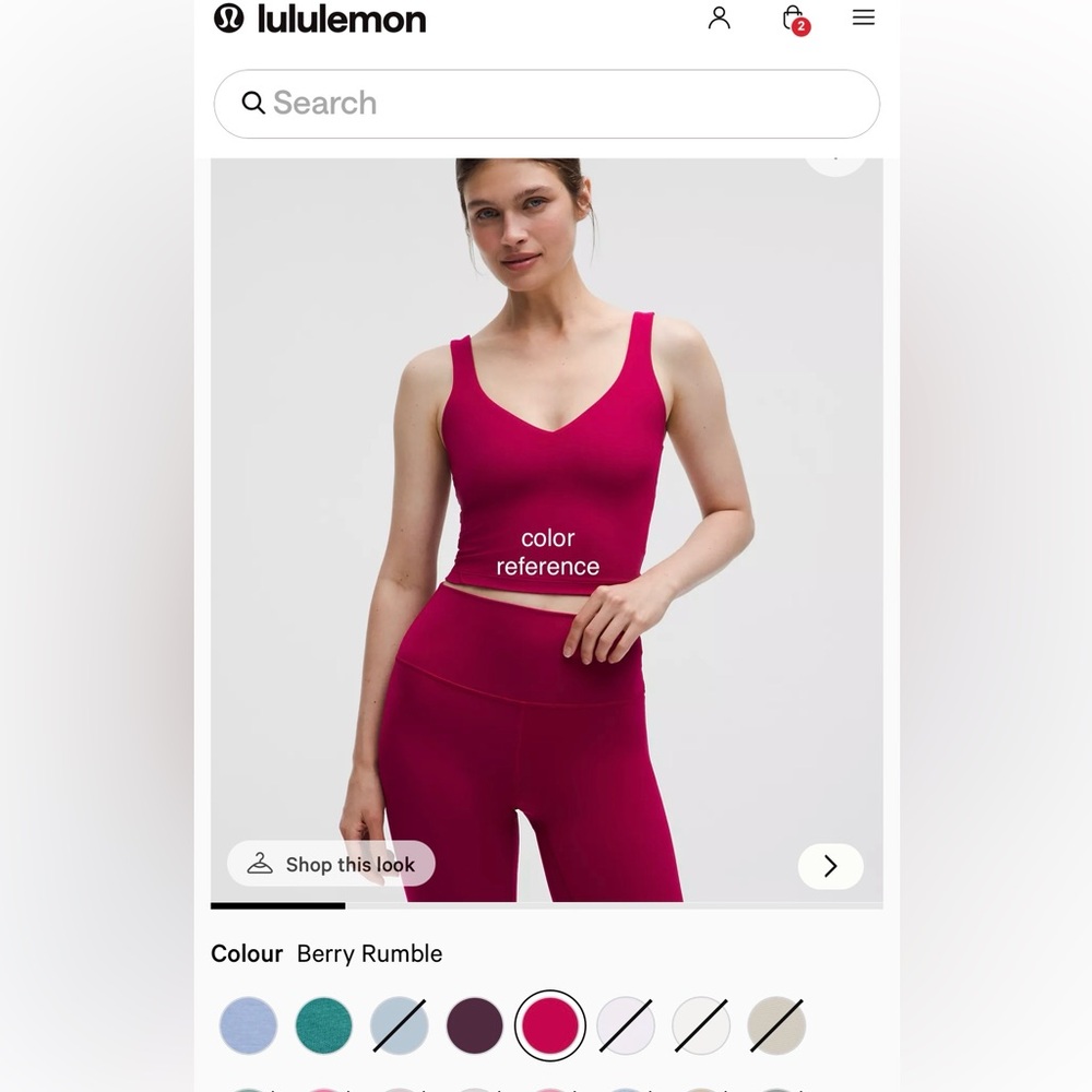 lululemon athletica Women's Racerback Tank Top - Picture 6 of 6